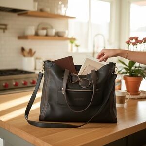 Badgley Mischka large weekender bag